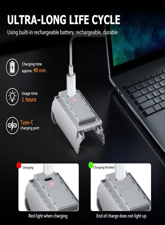 ستارت آر سي هيكل STARTRC Neo قابل للطي مع أرجل ممتدة وأضواء LED وامضة، وهو عبارة عن معدات هبوط لملحقات DJI Neo - Image 4